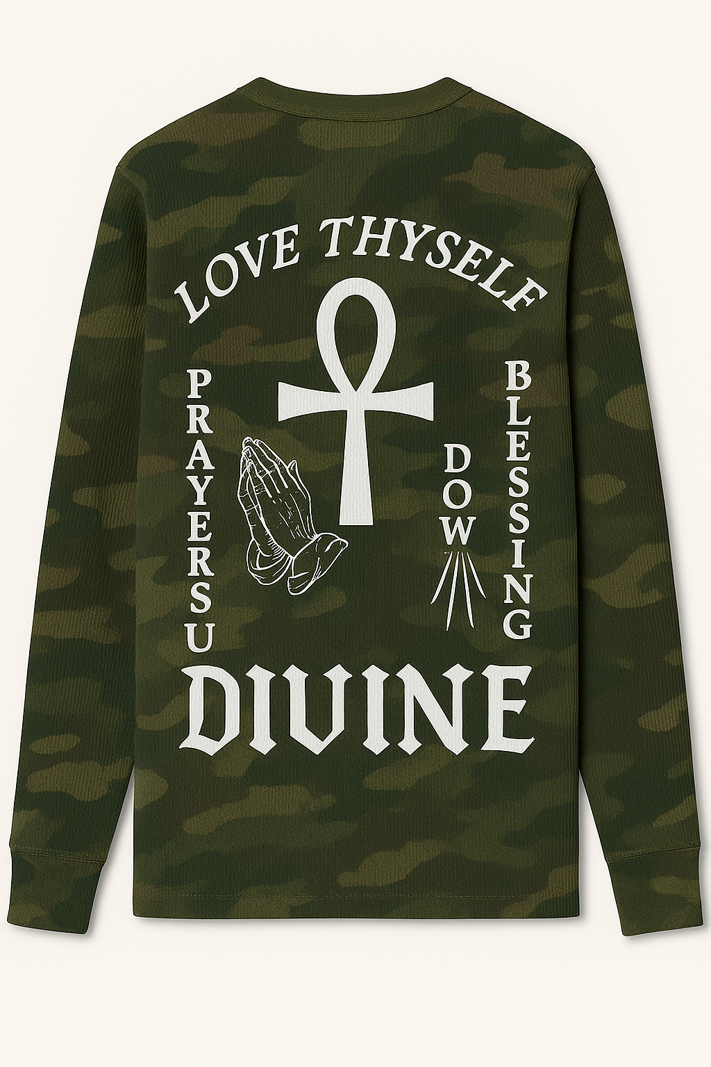Anointed horn camo thermal