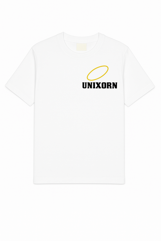 Saint of the unicorn white tee